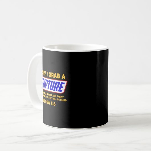 Mug Funny Scripture , Bible Verse, Famous Scriptures,  (Devant gauche)