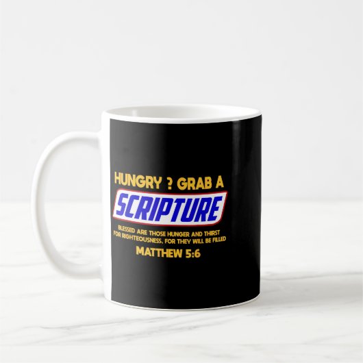 Mug Funny Scripture , Bible Verse, Famous Scriptures,  (Gauche)
