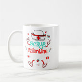 Mug Funny Scrub Valentines Day Nurse Crew Family Group (Gauche)