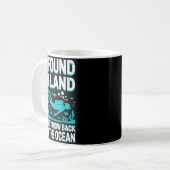 Mug Funny Scuba Diving Art For Men Women Scuba Dive Sc (Devant gauche)