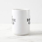 Mug Funny second favorite child sibling son daughter (Centre)