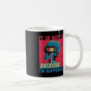 Mug Funny Seizure - Ruban pourpre pour l'Epilepsie