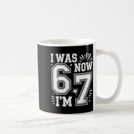 Mug Funny Seven Year Old Birthday Design Kids (Droite)