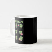 Mug Funny Shamrock Speech Therapy St Patrick's Day Slp (Devant gauche)