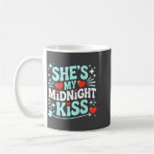 Mug Funny She's My Midnight Kiss Valentine Matching Co (Gauche)