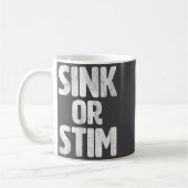 Mug Funny Sink Stim Neurodivergent Normalize Autism St (Gauche)