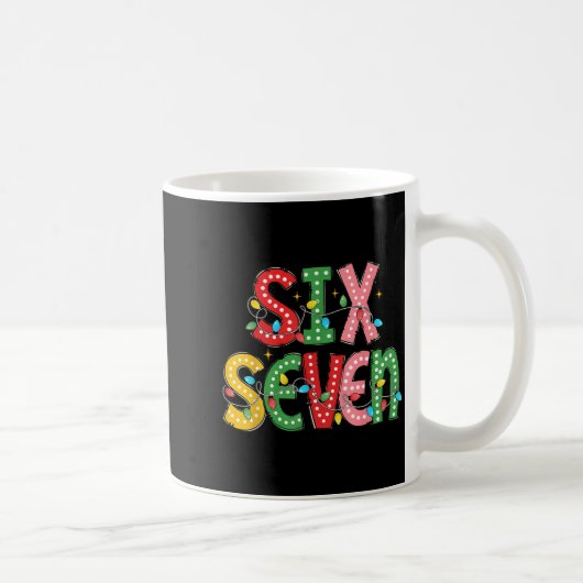 Mug Funny Six Seven 67 Christmas Teacher Meme For Men (Droite)