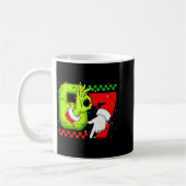 Mug Funny Six Seven 67 Meme 6 7 Christmas Elf Hand Boy (Gauche)