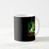 Mug Funny Six Seven 67 Meme 6 7 Christmas Elf Hand Boy (Devant droit)