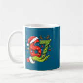 Mug Funny Six Seven 67 Meme Santa Christmas Brainrot P (Gauche)