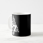Mug Funny Six Seven 6 7 Christmas Tree Meme Christmas  (Devant gauche)