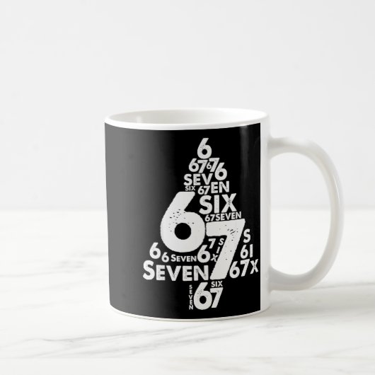 Mug Funny Six Seven 6 7 Christmas Tree Meme Christmas  (Droite)