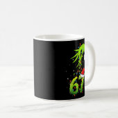 Mug Funny Six Seven 6 7 Meme 67 Xmas Hand Christmas Co (Devant droit)