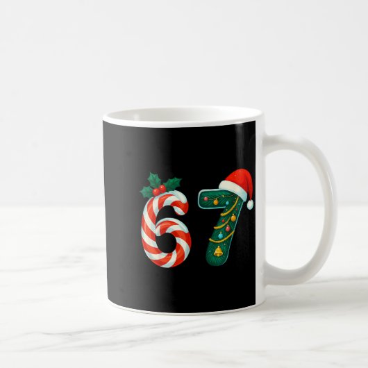 Mug Funny Six Seven 6 7 Meme Christmas Family Xmas San (Droite)