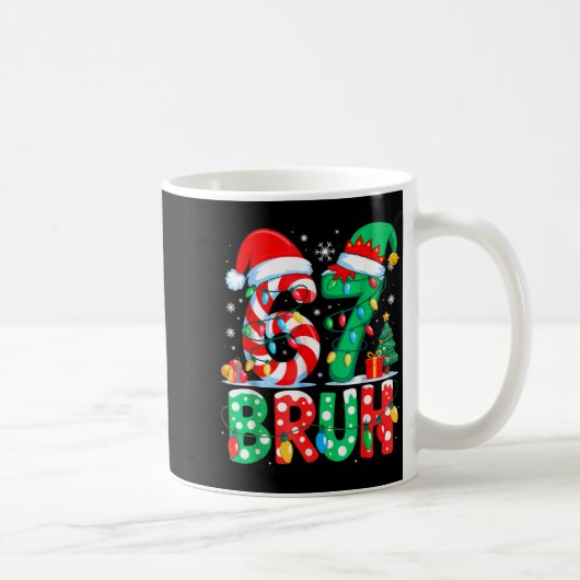 Mug Funny Six Seven 6 7 Meme Christmas Family Xmas San (Droite)