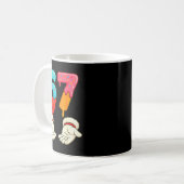 Mug Funny Six Seven 6 7 Meme Christmas Ice Cream Drip (Devant gauche)