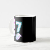 Mug Funny Six Seven 6 7 Meme Gen Alpha Slang 6 7 Glowi (Devant gauche)