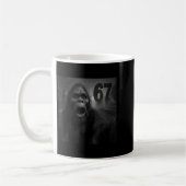Mug Funny Six Seven 6 7 Meme Gen Z Alpha Slang Bigfoot (Gauche)
