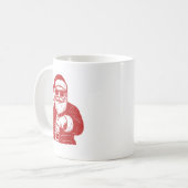 Mug Funny Six Seven Meme 67 Christmas Brainrot Santa C (Devant gauche)