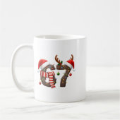 Mug Funny Six Seven Meme 6-7 Xmas 67 Christmas Lights (Gauche)