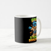 Mug Funny Six Seven Meme - Bruh Steal A Brainrot - Fun (Devant droit)