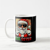 Mug Funny Six Seven Meme Christmas Cool Santa Saying 6 (Gauche)