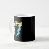 Mug Funny Six Seven Meme Gen Alpha Slang  (Devant gauche)