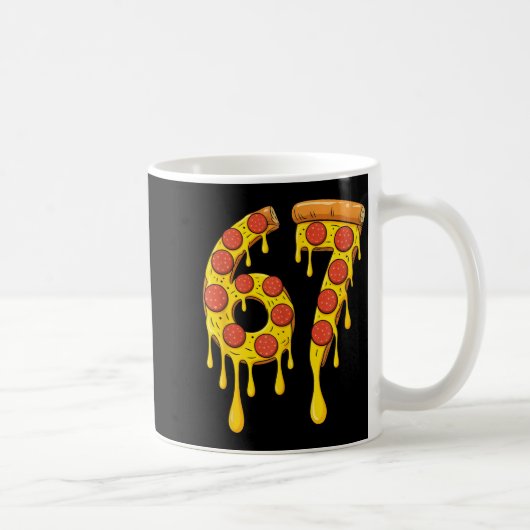 Mug Funny Six Seven Zza 67 Number (Droite)
