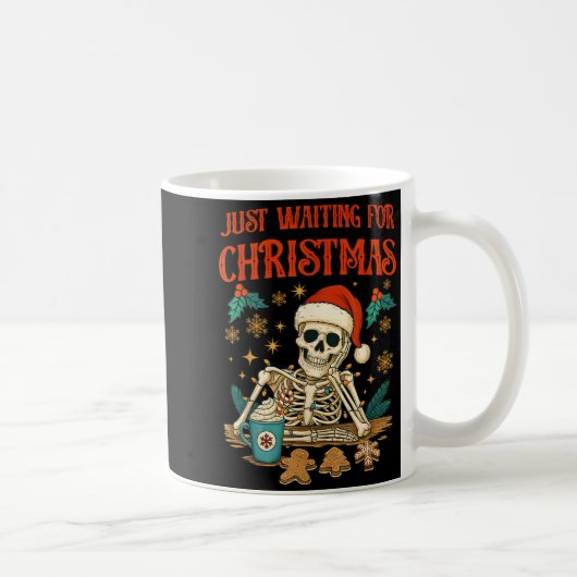 Mug Funny Skeleton Christmas (Droite)