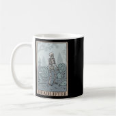 Mug Funny Skeleton Tarot Card Deadlifter Bodybuilding (Gauche)