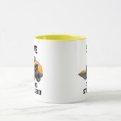 Mug Funny Skid Steer Legend Opérateur d'équipement lou (Centre)