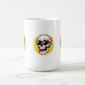 Mug **Funny Skull With Sunglasses – Cartoon Laughing S (Centre)