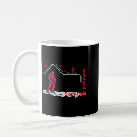 Mug Funny Slope Dude Algebra Geometry Middle School Ma (Gauche)