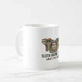 Mug Funny Sloth Hiking Classic T-Shirt_5 (Devant gauche)