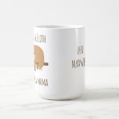 Mug Funny Sloth Maman "Nap Like a Sloth" Mignonne Mama (Centre)