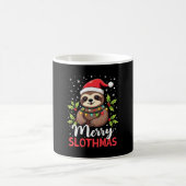 Mug Funny Sloth Xmas Lights Merry Slothmas Sloth Chris (Centre)