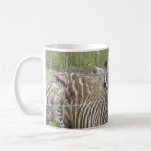Mug Funny Smiling Zebra (Gauche)