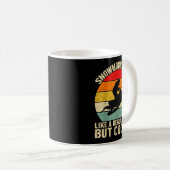 Mug Funny Snowmobile Dad Like A Regular But Cooler Win (Devant droit)