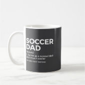 Mug Funny Soccer Dad Definition For Mens Soccer Playe (Gauche)