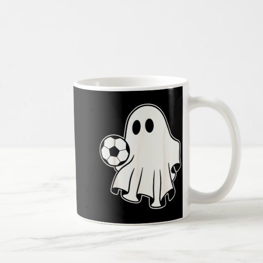 Mug Funny Soccer Ghost Playing Soccer Lovers Halloween (Droite)