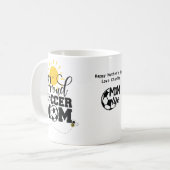 Mug Funny SOCCER Mère Fête des mères Anniversaire Pers (Devant gauche)