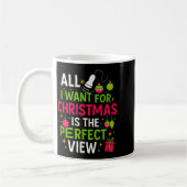 Mug Funny Sonographer Christmas - Holiday Ultrasound T (Gauche)