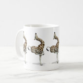 Mug Funny Sporty Giraffe (Devant gauche)