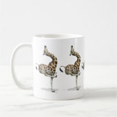 Mug Funny Sporty Giraffe (Gauche)