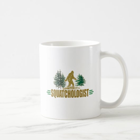 Mug Funny Squatchologite| Sasquatch Believer's (Droite)