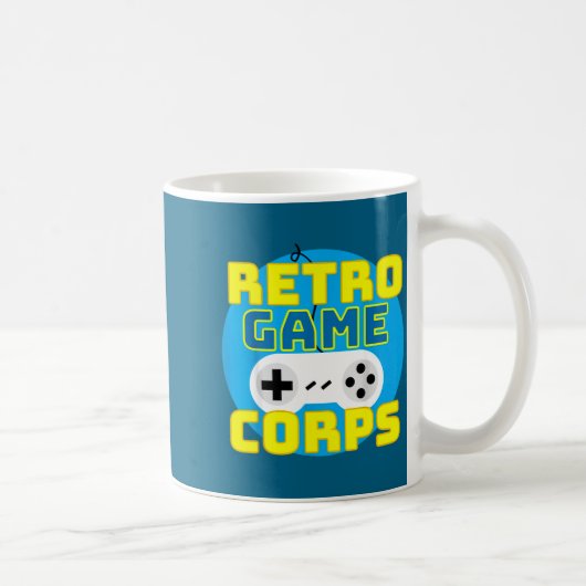 Mug Funny Srt Game Lover Quote Retro Game Corps Basic  (Droite)