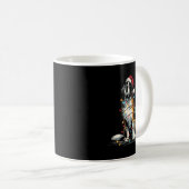 Mug Funny St. Saint Bernard Christmas Graphics Dog Lig (Devant droit)