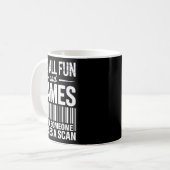 Mug Funny Stal Worker Art For Men Women Mail Man Mail  (Devant gauche)