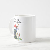 Mug Funny Still Evil Just Being Festive About It Cat C (Devant gauche)