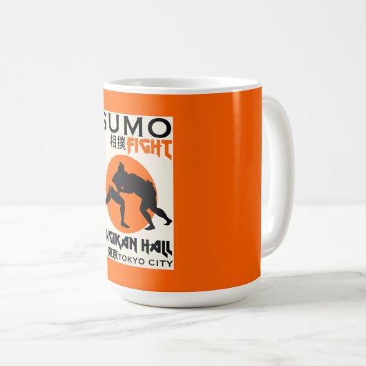 Mug Funny Sumo Wrestler (Devant droit)